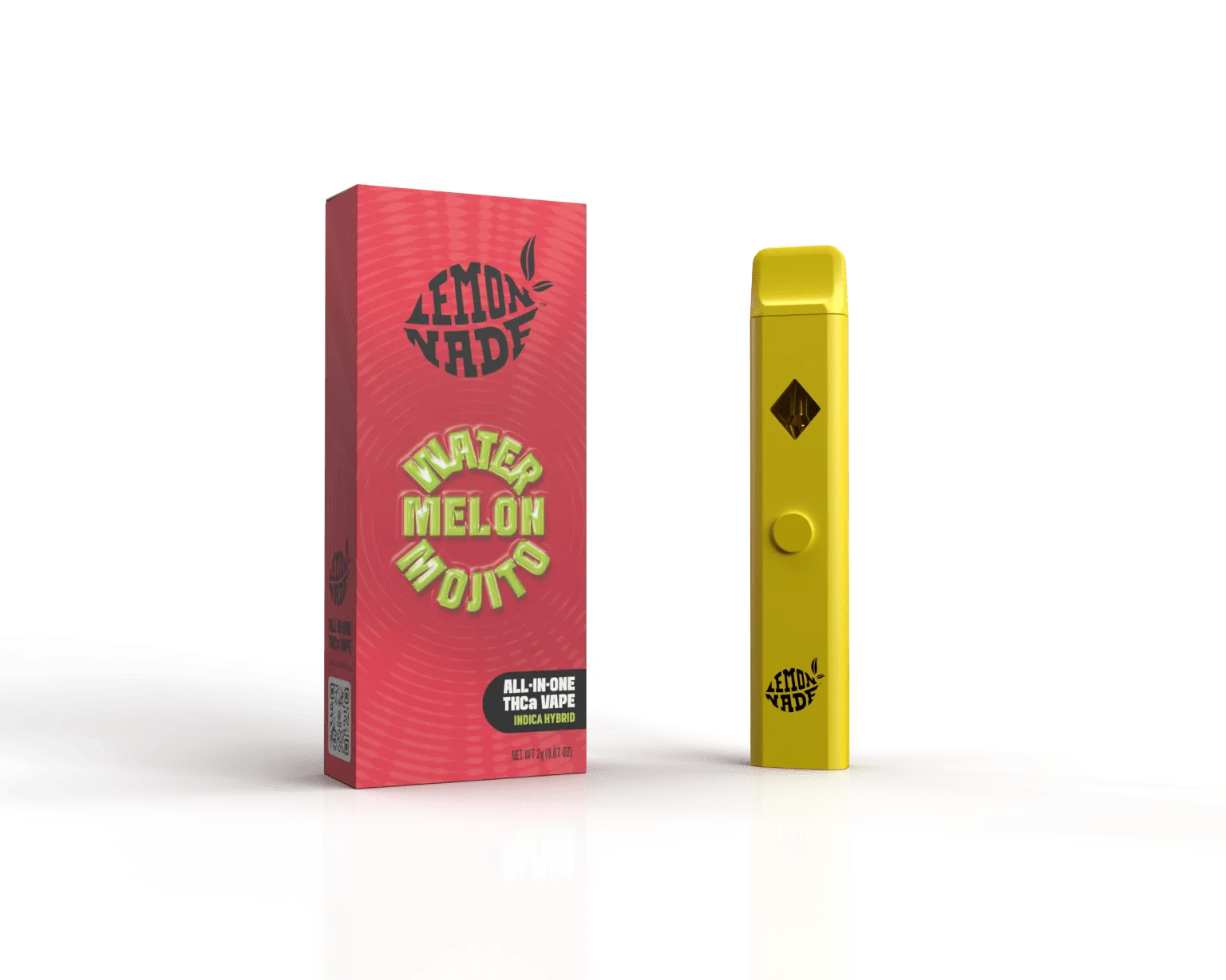 LemonNade – THCA Blend Disposable 2ml – Watermelon Mojito