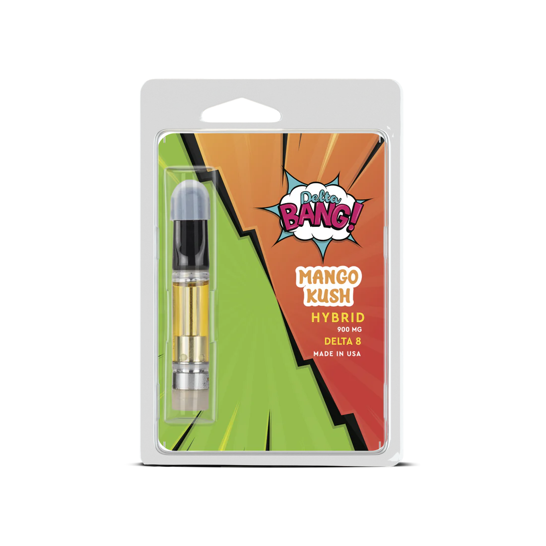 Delta Bang - Delta 8 Disposable - Hybrid - Mango Kush - 1ml Blister