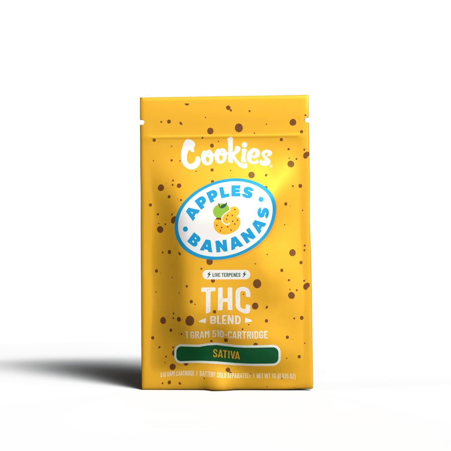Cookies – THCA Cartridge 1g – Apples & Bananas
