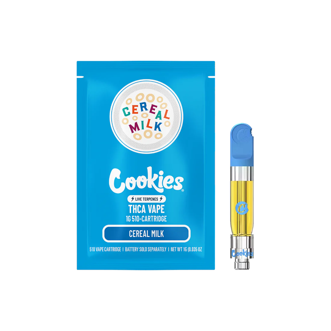 Cookies - THCA Cartridge Cereal Milk 1gr