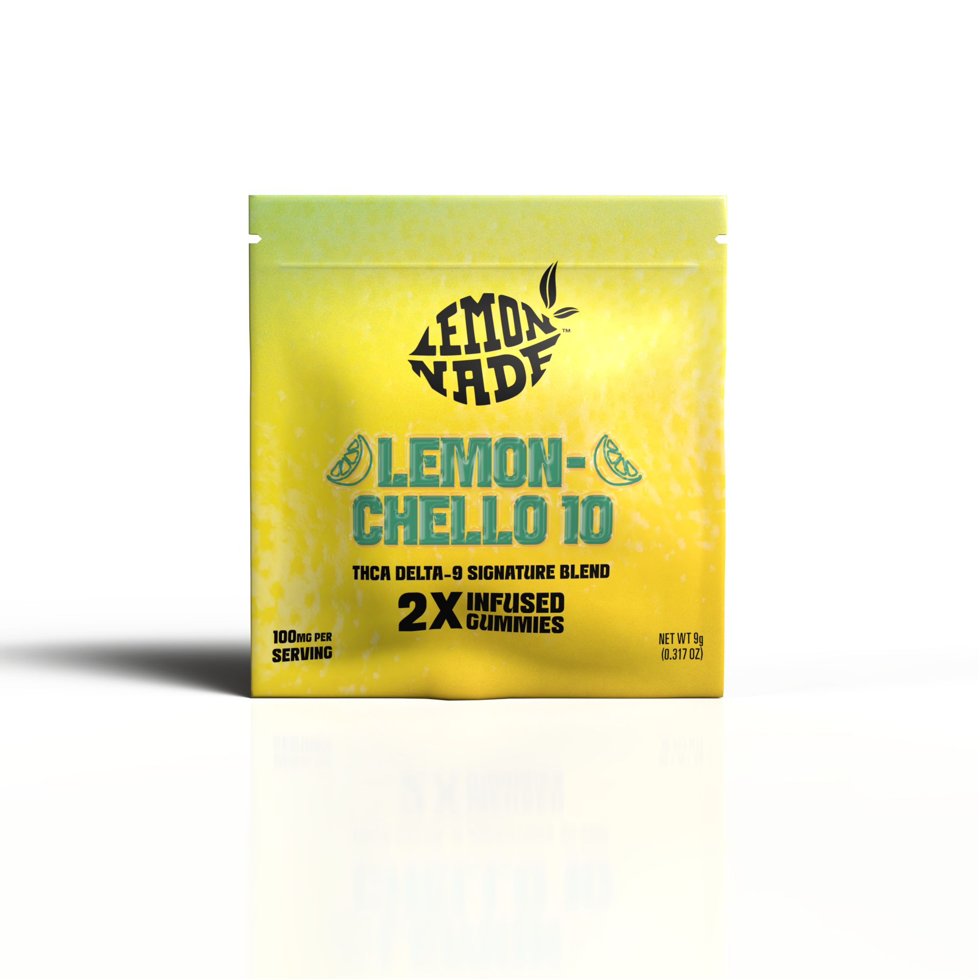 THC Gummies (100mg Δ9-THC) – Lemonchello 10