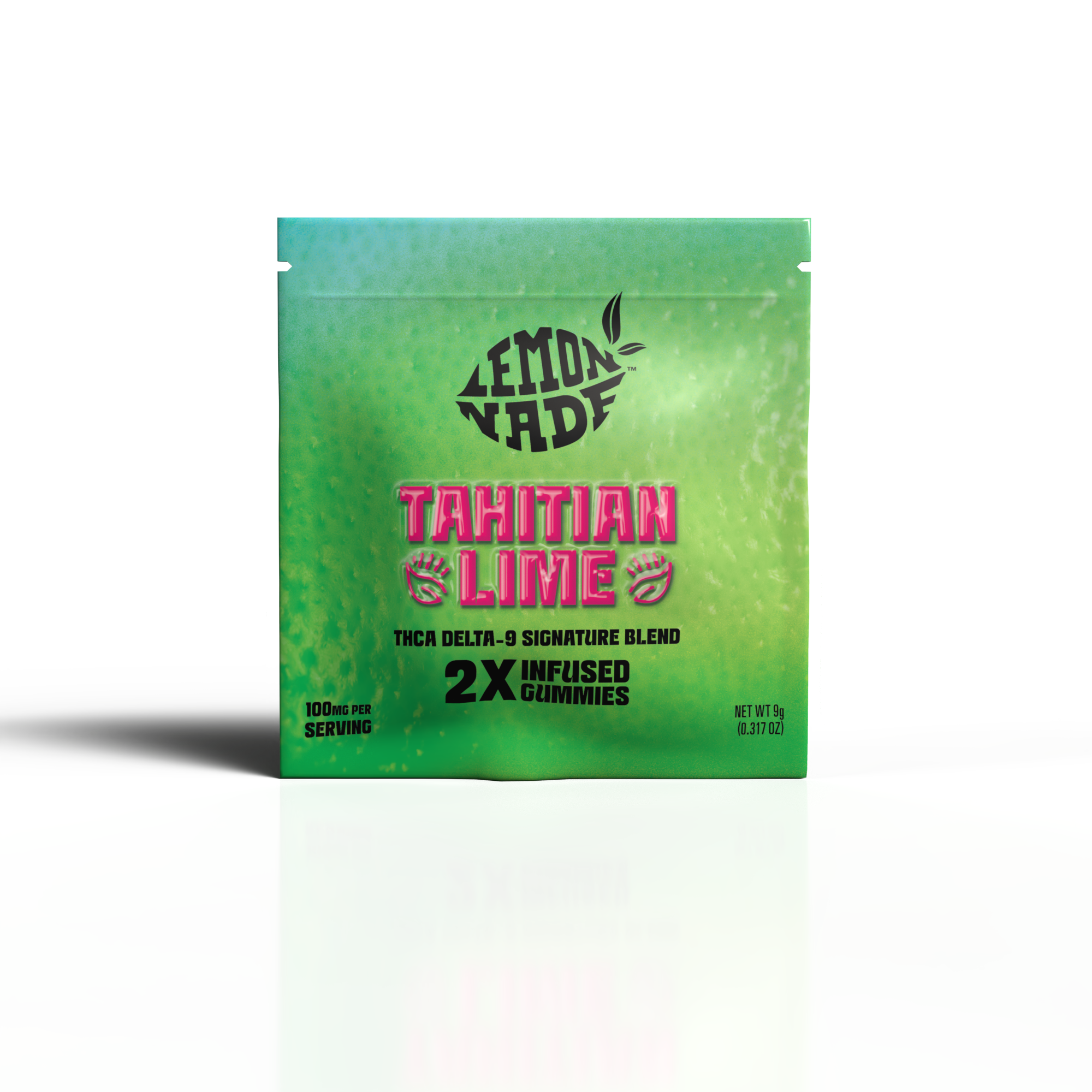 THC Gummies (100mg Δ9-THC) – Tahitian Lime