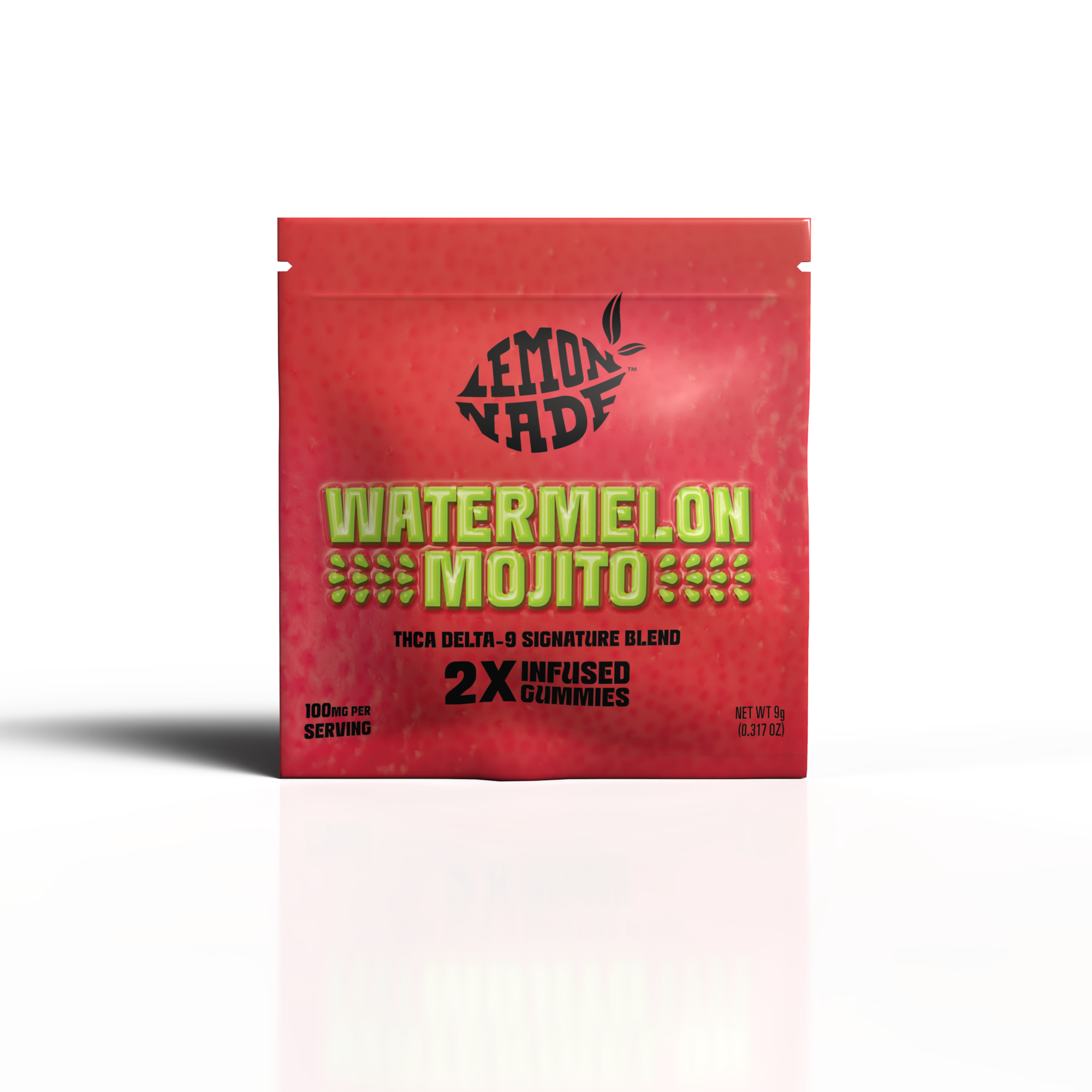 THC Gummies (100mg Δ9-THC) – Watermelon Mojito