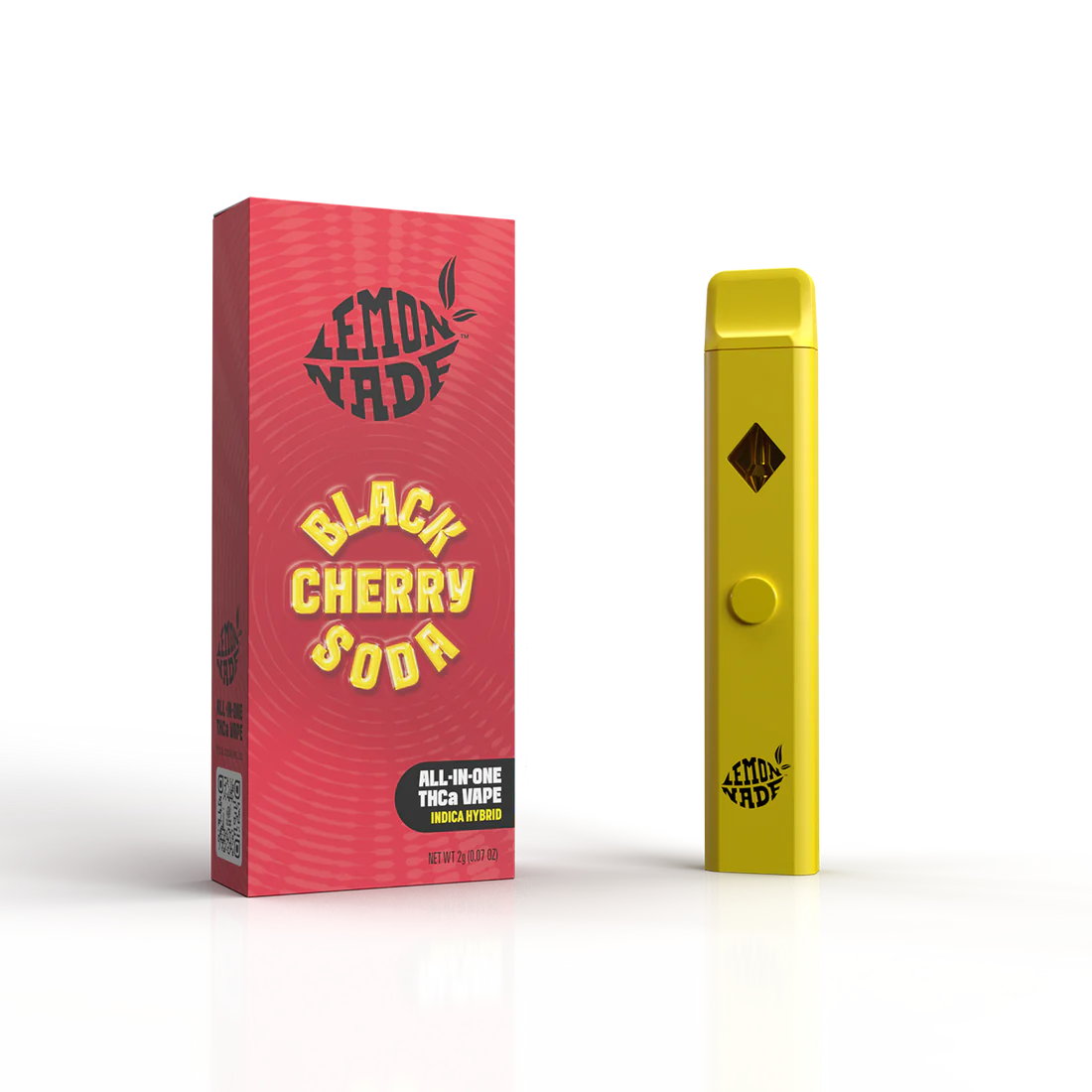 LemonNade - THCA Blend Disposable 2ml - Black Cherry Soda