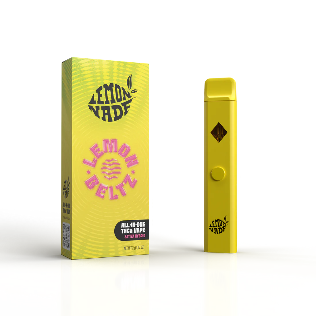 LemonNade - THCA Blend Disposable 2ml - Lemon Beltz