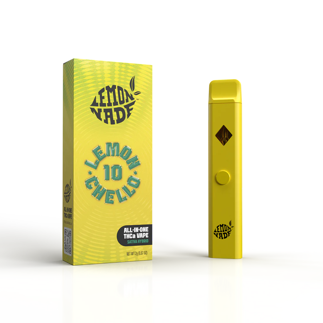 LemonNade - THCA Blend Disposable 2ml - Lemonchello 10