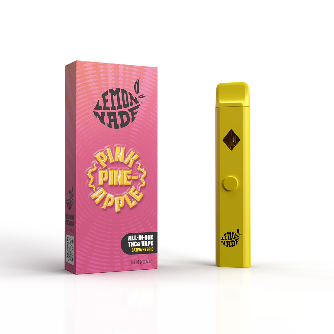 LemonNade - THCA Blend Disposable 2ml - Pink Pineapple