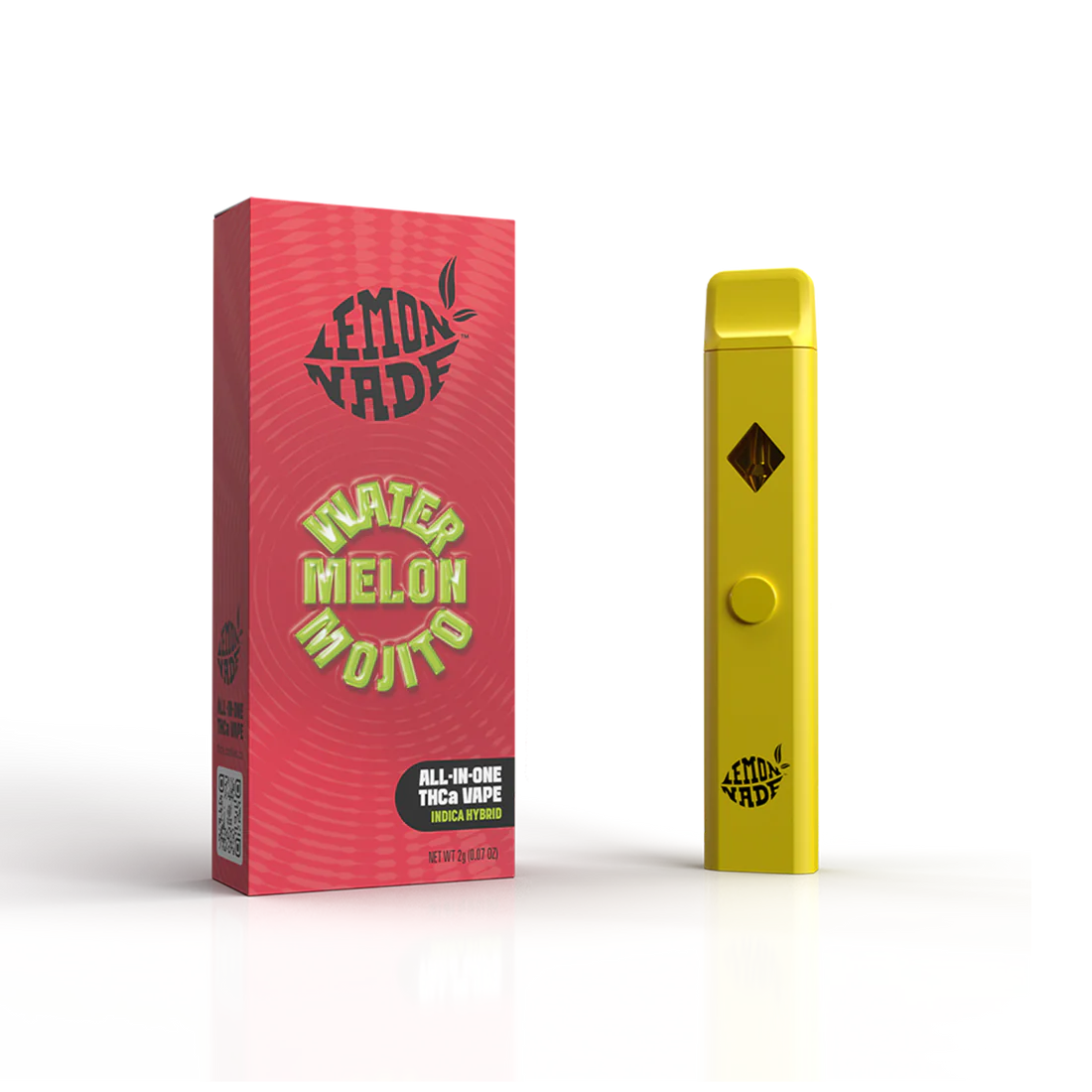 LemonNade - THCA Blend Disposable 2ml - Watermelon Mojito