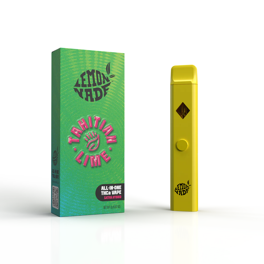 LemonNade - THCA Blend Disposable 2ml - Tahitian Lime