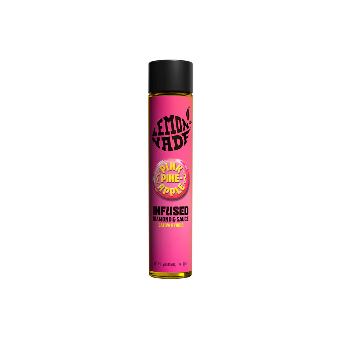 LemonNade - THCA Blend W/ Diamonds Pre-Roll 1g - Pink Pineapple