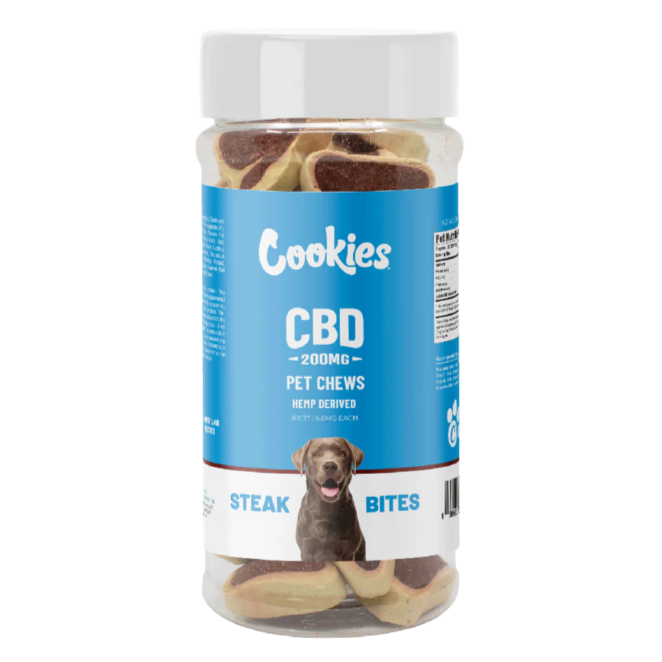 Cookies - CBD Pet Treat 16oz 200mg - Soft Chew - Steak