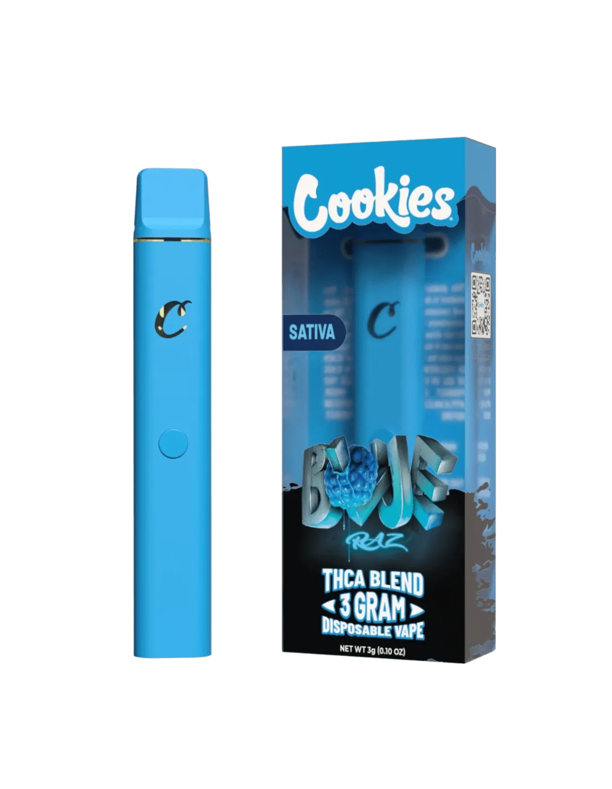 Cookies – THCA Disposable 3g – Blue Razz
