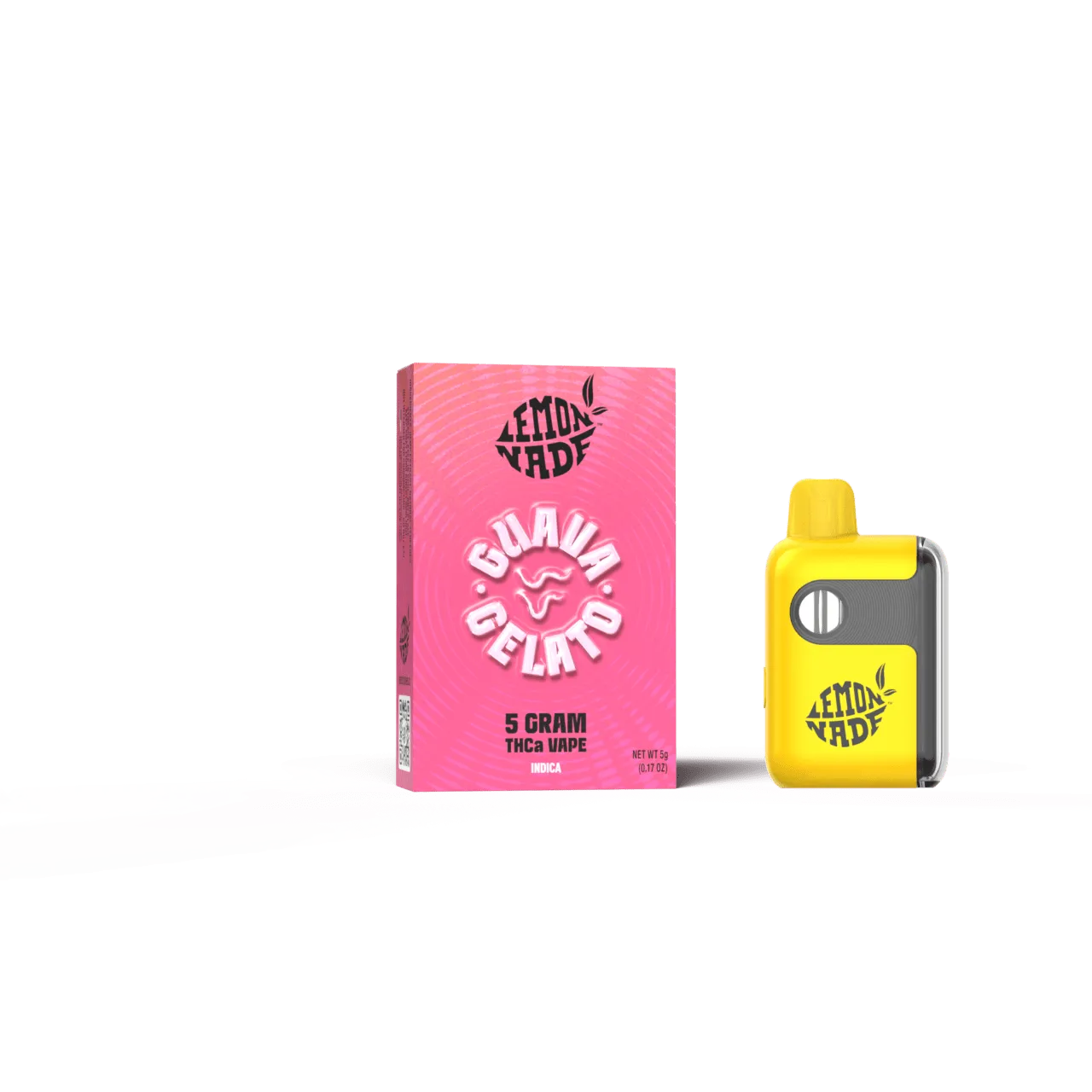 LemonNade – THCA Disposable 5g – Guava Gelato