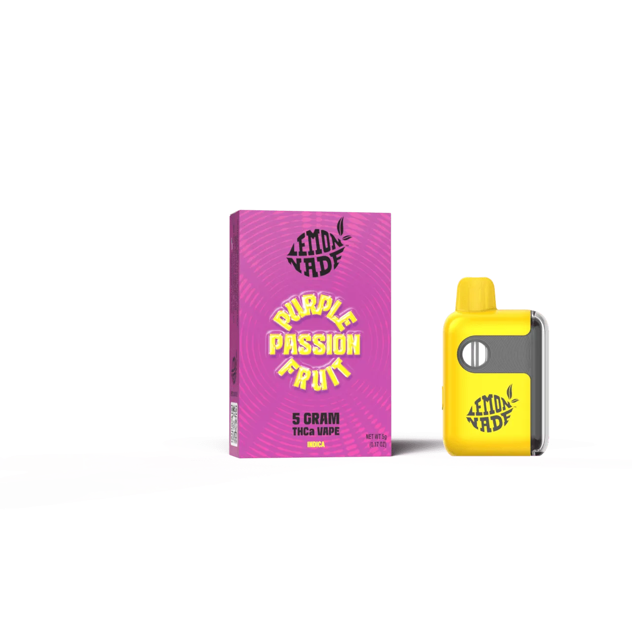 LemonNade – THCA Disposable 5g – Purple Passionfruit