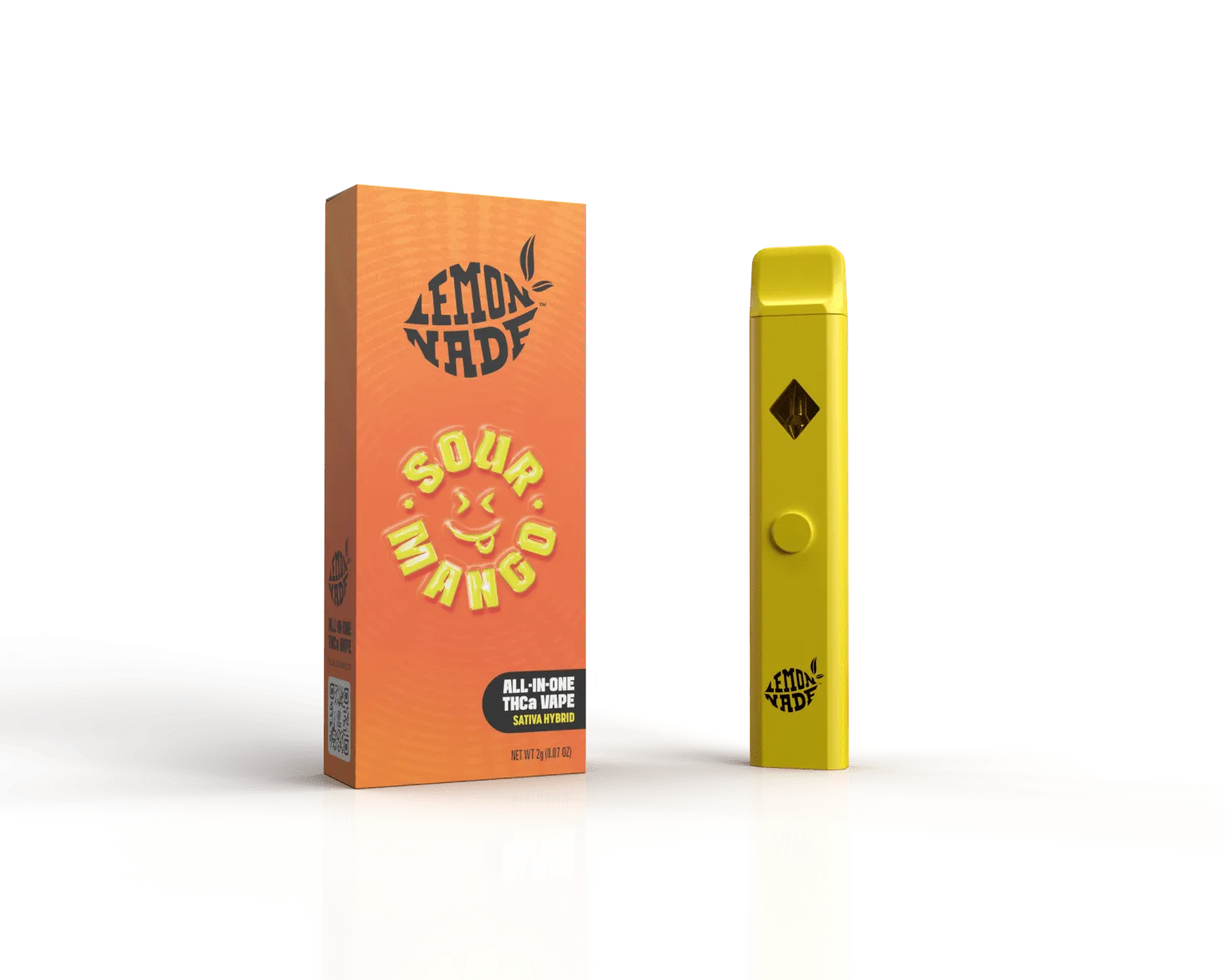 LemonNade – THCA Blend Disposable 2ml – Sour Mango
