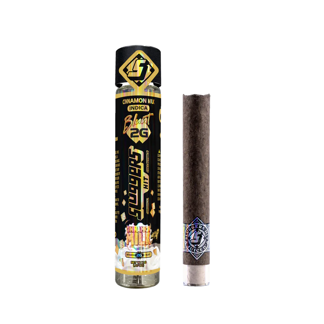 Sluggers - Blunt 2g - Indica - Cinnamon Milk