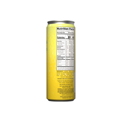 Cookies – Delta 9/THC Seltzer Can 10mg – Lemoncello – 4 Pack