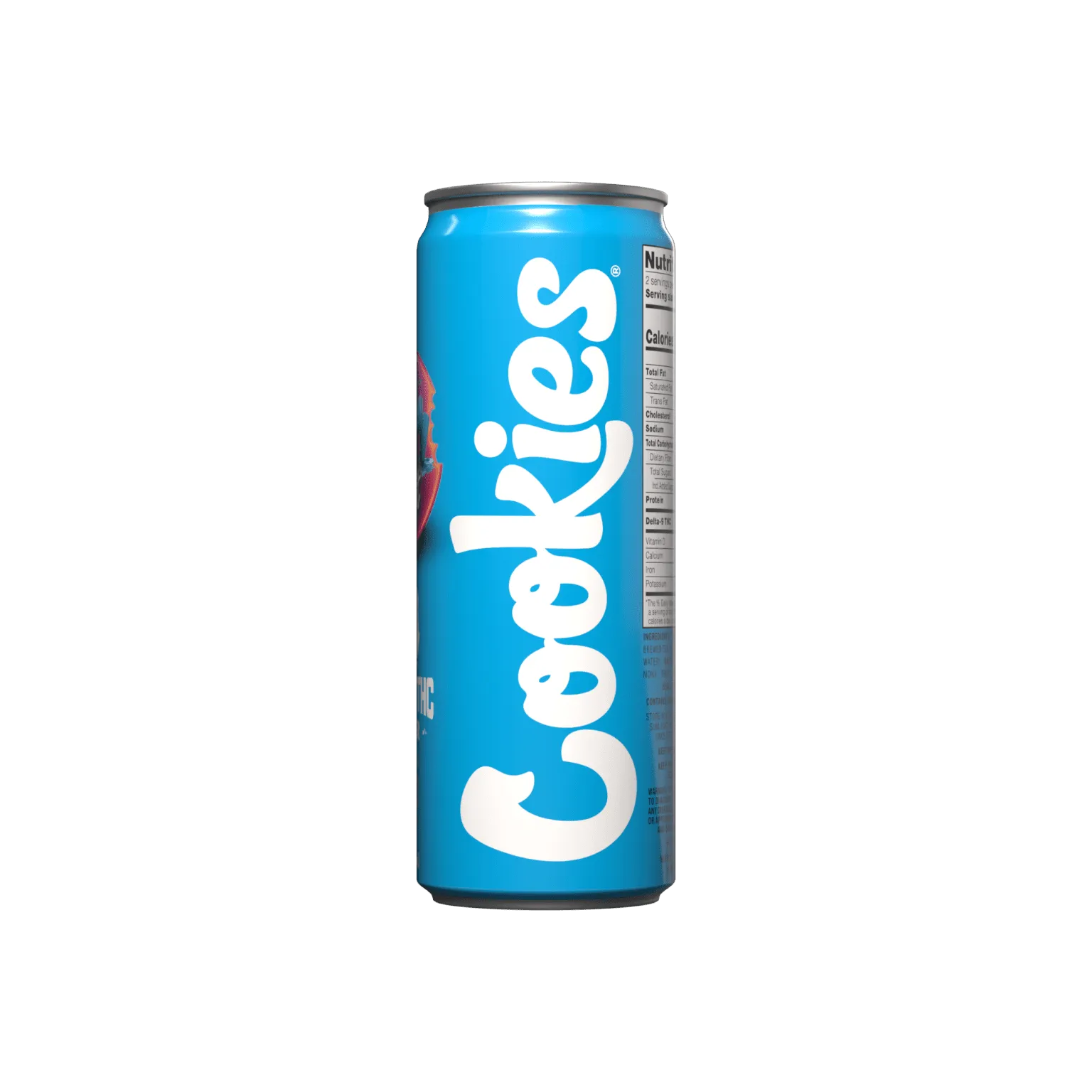 Cookies – Delta 9/THC Seltzer Can 10mg – Miami Mint – 4 Pack