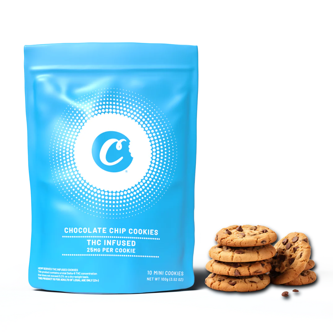 Cookies - Delta 9 Chocolate Chip Cookie 25mg - 10ct Bag