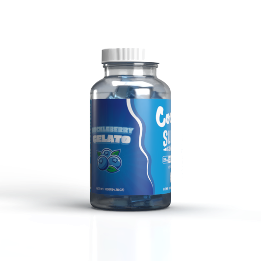 CBD/CBN Gummy C-Shape 25mg/25mg – Huckleberry Gelato