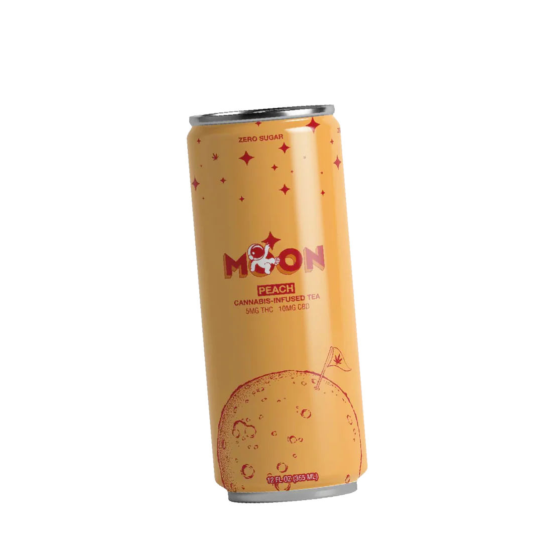 Moon - D9/CBD Infused Beverage 5mg/10mg - Peach Tea
