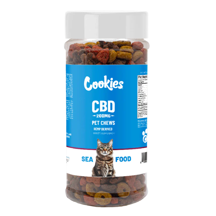 Cookies - CBD Pet Treat 16oz 200mg - Soft Chew - Seafood Mix