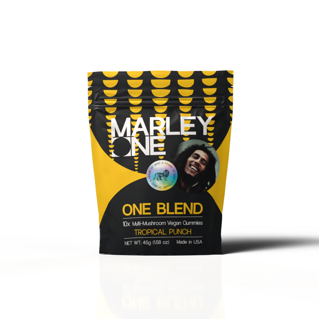 Marley One - Multi Mushroom Gummy 6mg 2ct Bag - One Blend - Tropical Punch