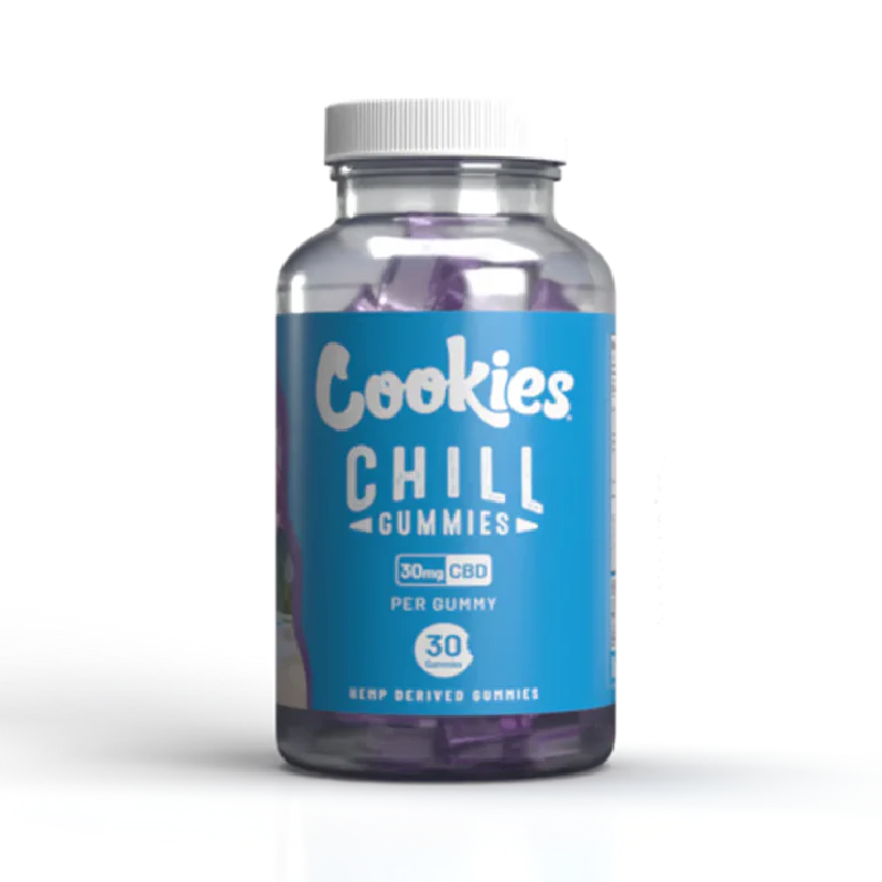 Cookies - CBD Gummy C-Shape 30mg - Hawaiian Rain 30ct Jar