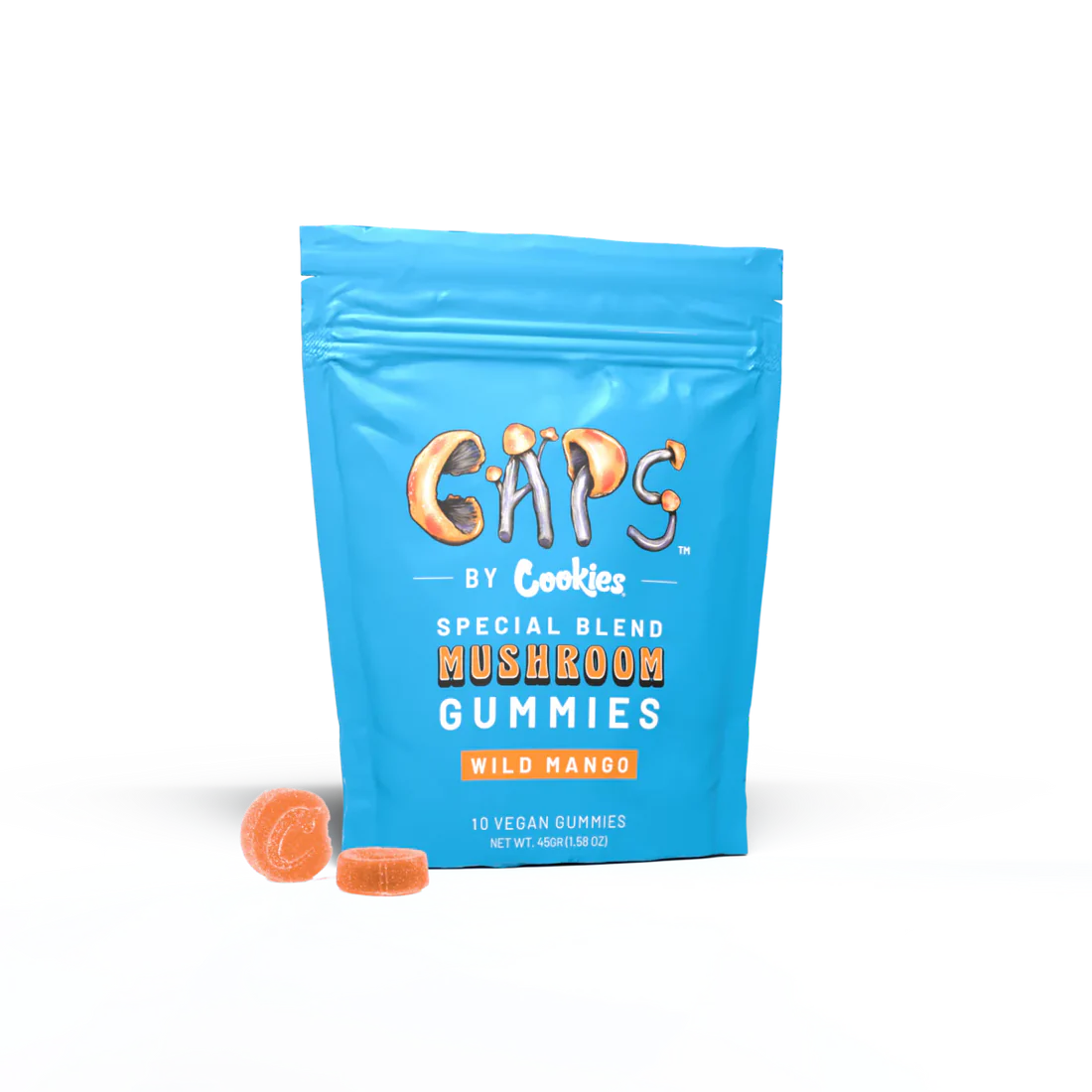 Cookies - Multi Mushroom Gummy 6mg 10ct Bag - Mango