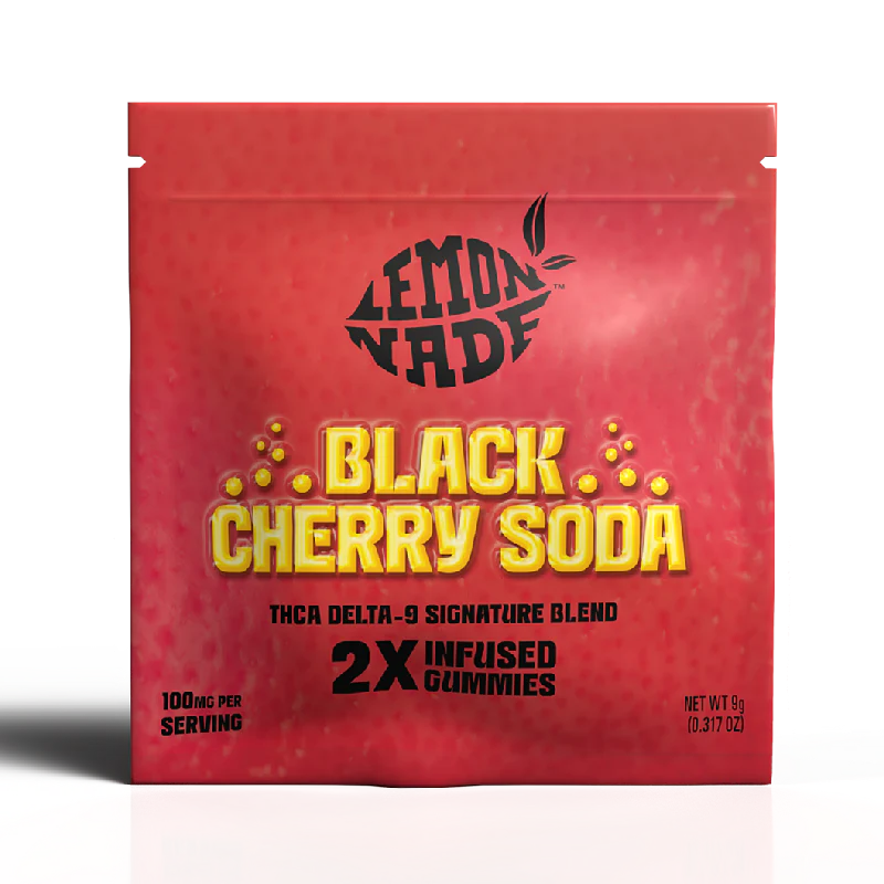 LemonNade - THCA Delta 9 Blend Gummies - Black Cherry Soda