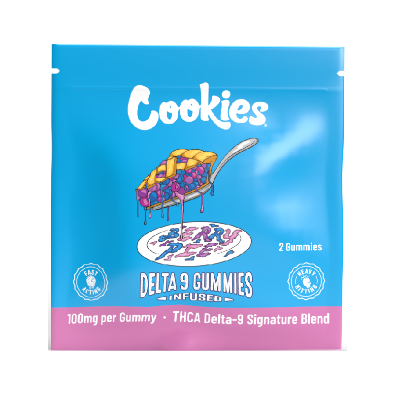 THC Gummies (100mg Δ9-THC) – Berry Pie
