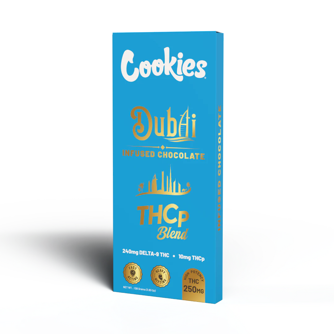 Cookies - THCp Blend Dubai Chocolate 250mg